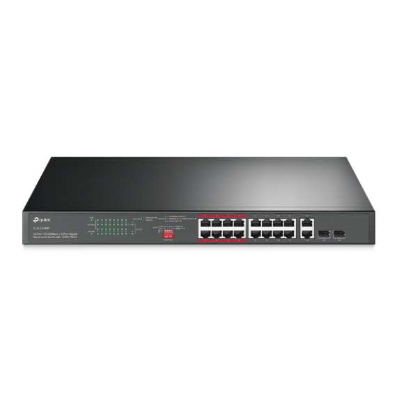 TP-Link TL-SL1218MP 16-Port  PoE Switch