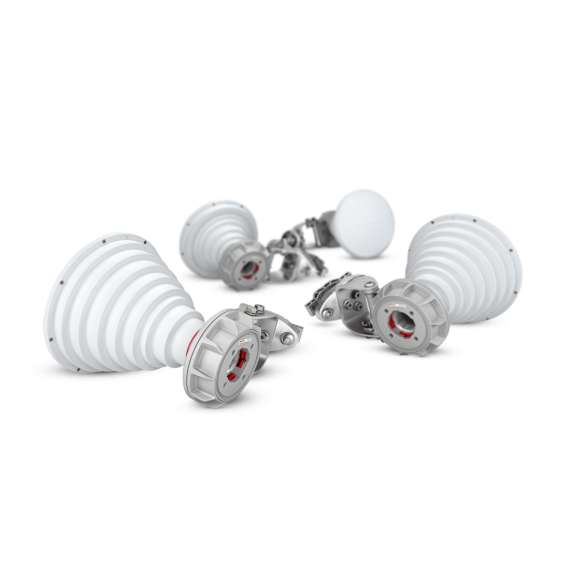 RF Elements 30° Symmetrical Horn Twist Port Sector Antenna