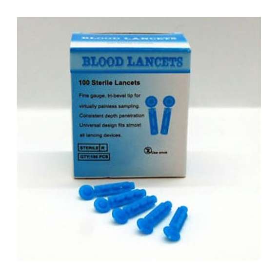 Generic 100 Sterile Blood Lancets, 2 image