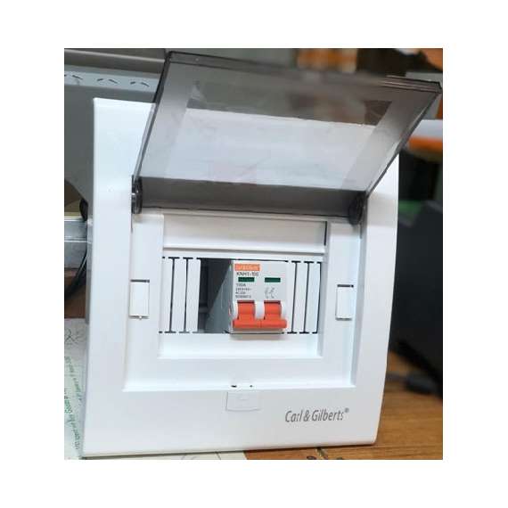 Carl and Gilberts  4  Way Consumer Unit