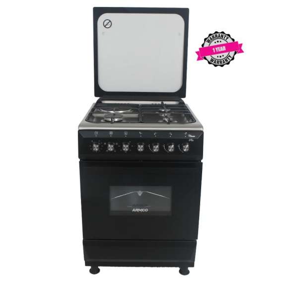 Armco GC-F6631QX(BK) 3 Gas + 1Electric Cooker