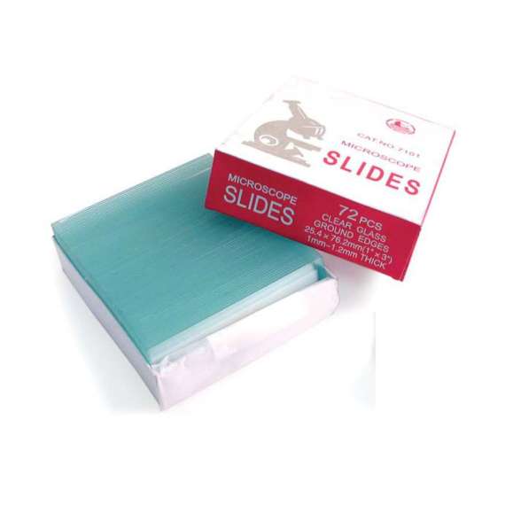 Generic Microscope 72Pack Frosted Glass Slides