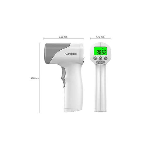Famidoc FDIR-V22 Non-Contact Infrared Thermometer, 2 image
