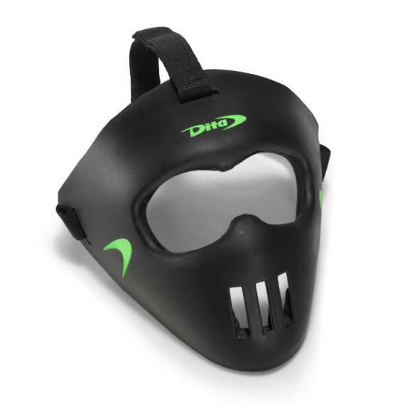 Dita Green/Black Hockey Face Mask