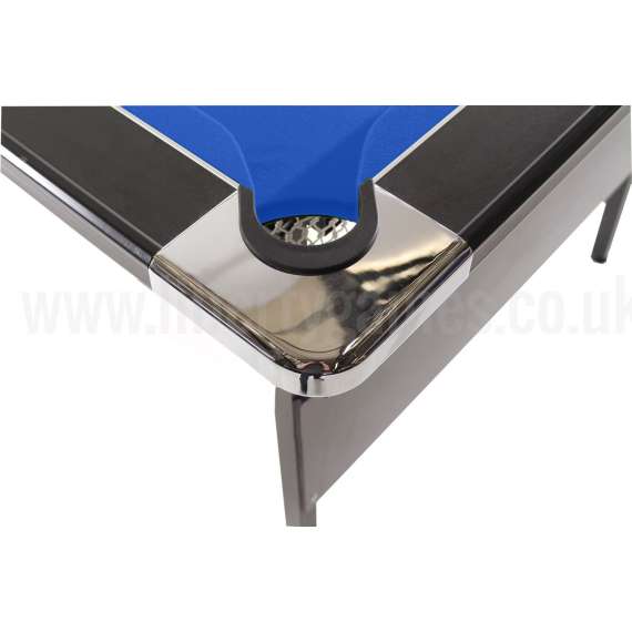 Set(4) Chrome Pool Table Corners, 2 image