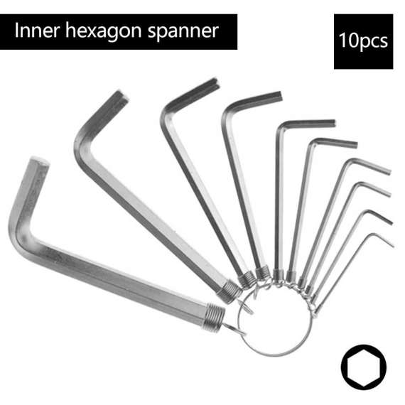 Generic  10pcs Set 1.5/10mm Allen Key, 2 image