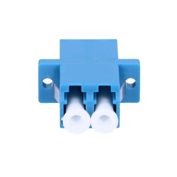 Extralink  LC/UPC, Single mode, Duplex Fiber Adapter, 2 image