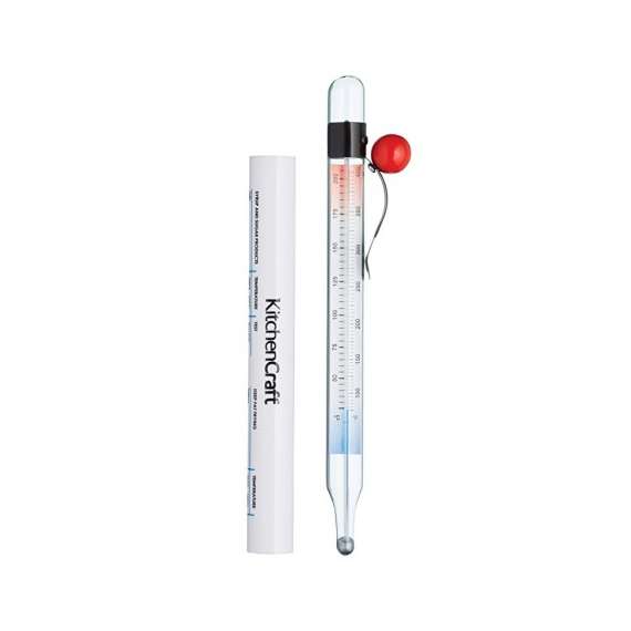 Kitchencraft Glass Sugar Jam Food Thermometer