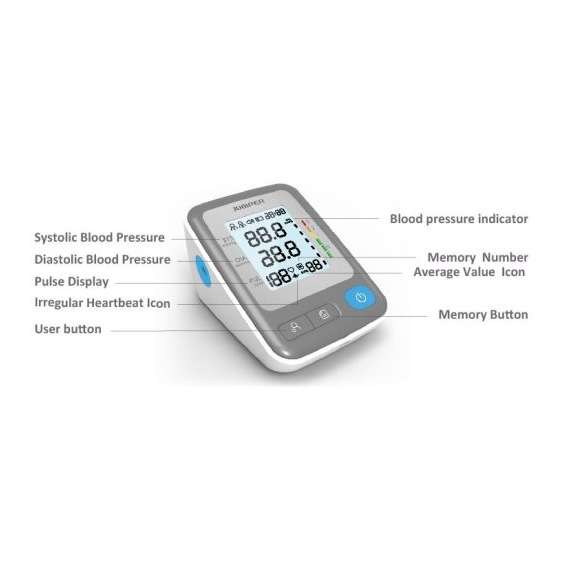 Jumper JPD-HA300 Digital Upper Arm Blood Pressure Monitor, 2 image