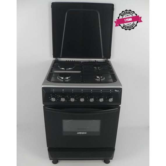 Armco GC-F6631FX(BK) 3 Gas + 1 Electric Cooker