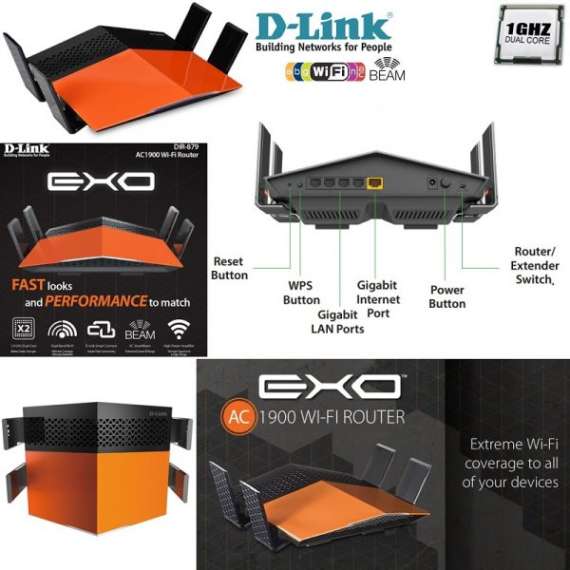 D-Link DIR-879 EXO AC1900 Wireless Dual-Band Wi-Fi Router, 3 image