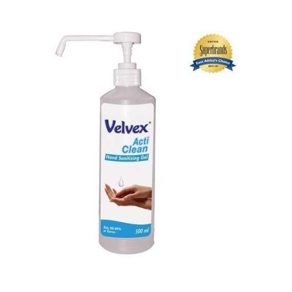Velvex 500ml 6Pack Gel Pump Hand Sanitizer, Product Capacity: 500ml, Sterilizer Scents: Fragrance Free, 2 image