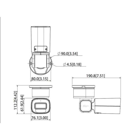 Dahua PTZ1C200UE-GN 2MP Starlight IR PTZ Network Camera, 3 image