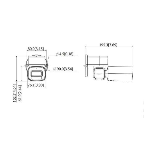 Dahua PTZ1C200UE-GN 2MP Starlight IR PTZ Network Camera, 2 image