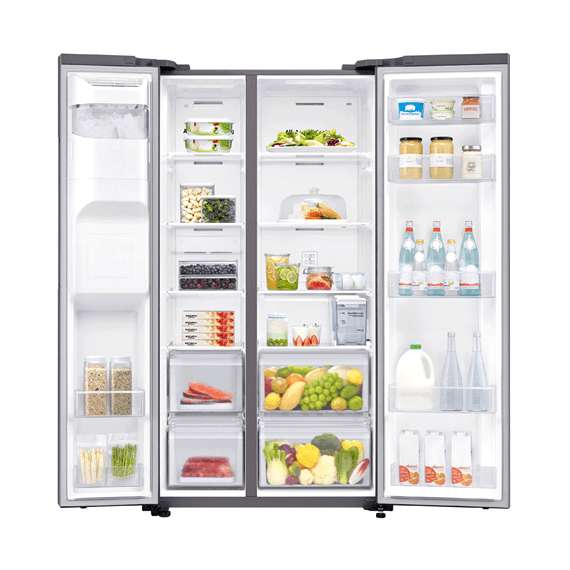 Samsung RS64R5111M9 UT 617L Side by Side Refrigerator, 2 image