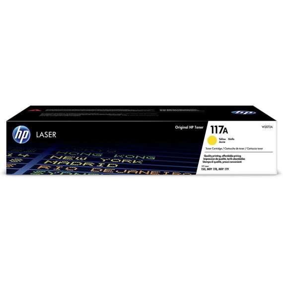 HP W2072A 117A Yellow Original Laser Toner Cartridge