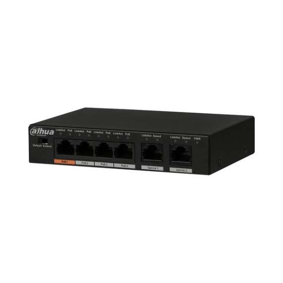 Dahua DH-PFS3006-4ET-60 4-Port Fast Ethernet Poe Switch