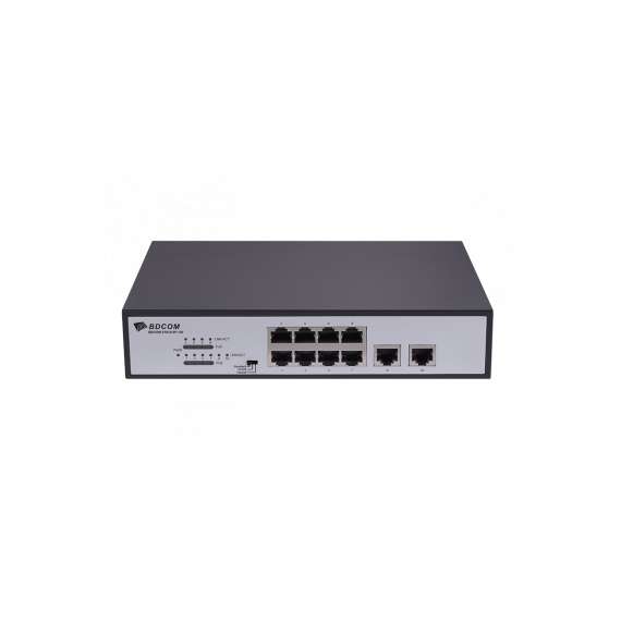 BDCOM 10-port 10/100 POE switch