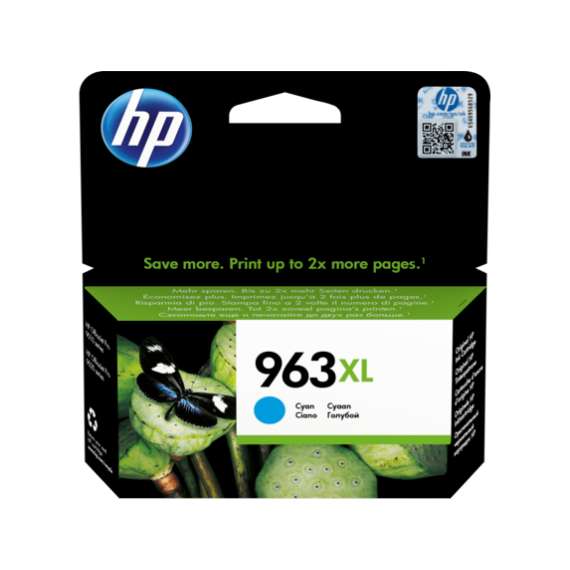 HP 963XL High Yield Cyan Original Ink Cartridge