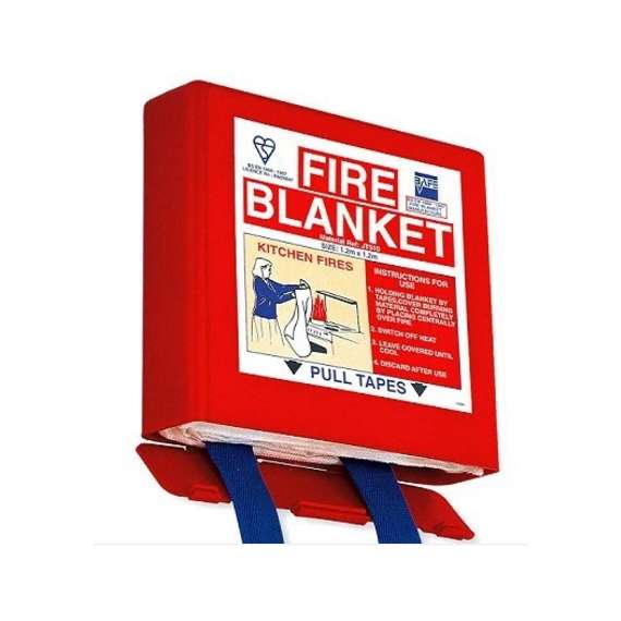 Safety 1.2m by 1.2 m Fire Blanket, 2 image