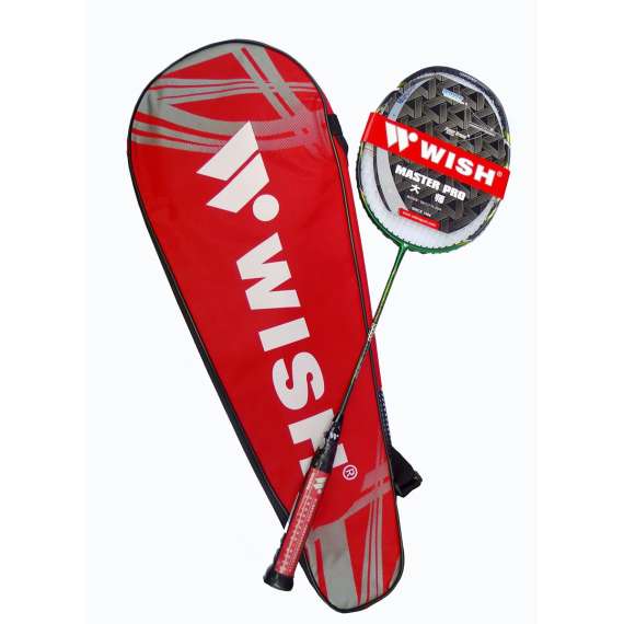 Wish 10000-MASTER PRO With Full Cover Badminton Racket.