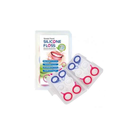 Simply Travel Silicone Floss