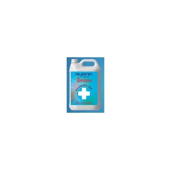 Amara 5 litre Fragrance Free Antibacterial Hand Sanitizer Without Glycerine