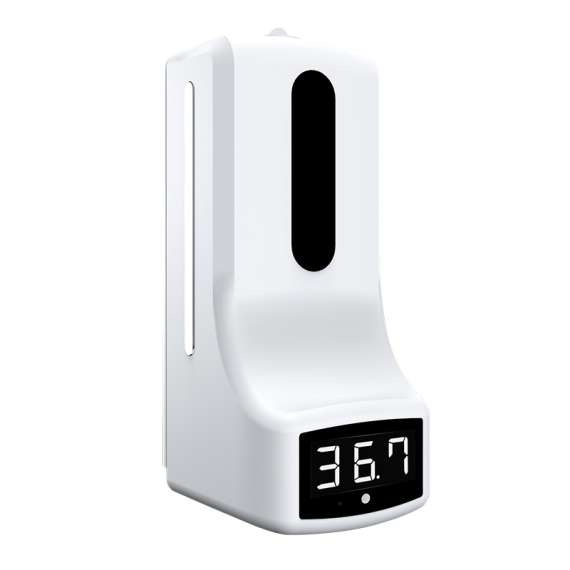 K9 Intelligent Thermometer and Sanitiser Dispenser, 2 image