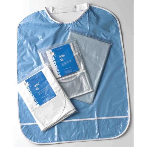 Pegasus Light Blue Reusable Dental Bib