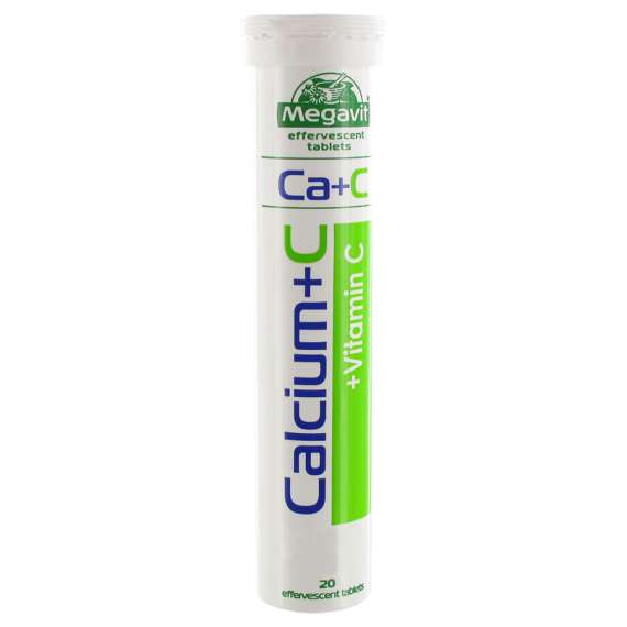 Megavit Calcium+ C 20's Effervescent Tablets