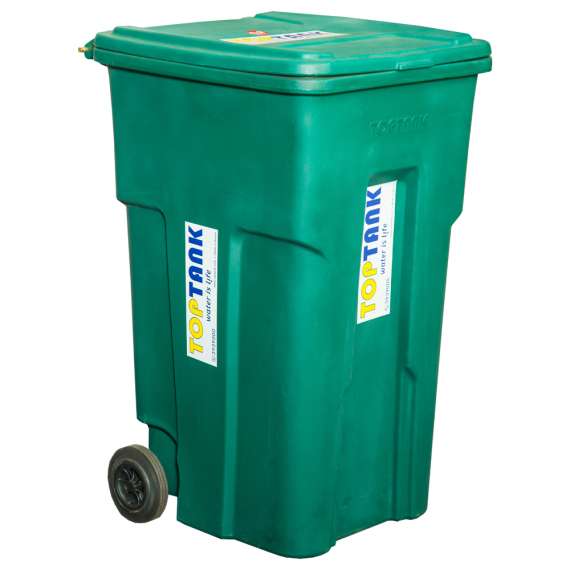 TopTank 180litre Garbage Bin with Wheels