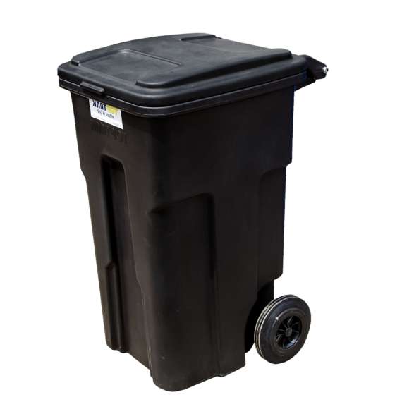 TopTank 180litre Garbage Bin with Wheels, 2 image