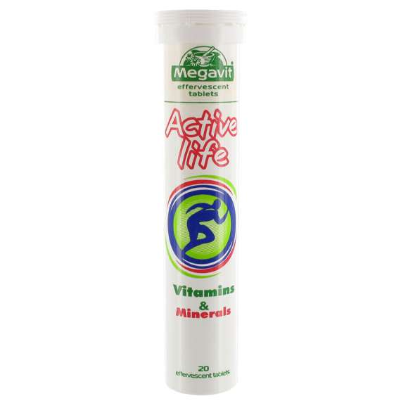 Megavit 20's Active Life Effervescent Tablets