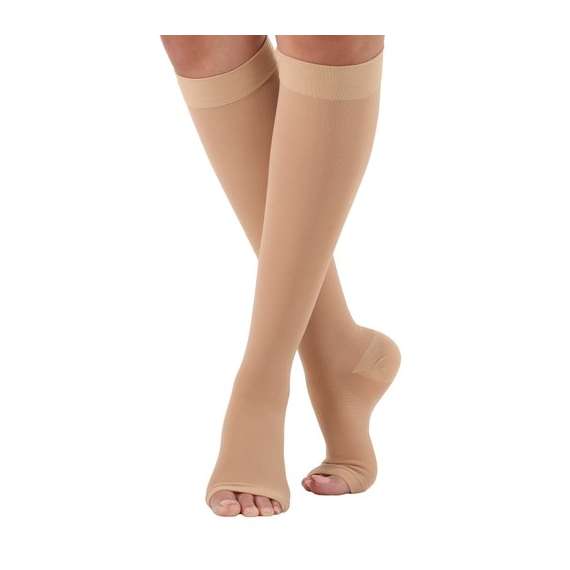 Camellia  Knee Length Class 2 Open Toe Stocking(S)