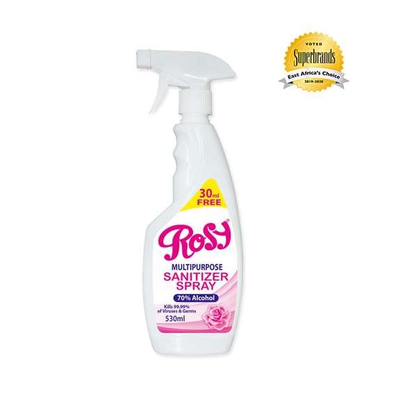 Rosy 530ml 6Pack Multipurpose Sanitizer Spray