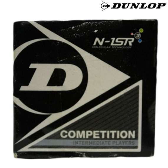 Dunlop Competition Single Yellow Dot Squash Ball