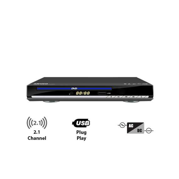 Armco DVD-MX455 2.1 Channel DVD Player