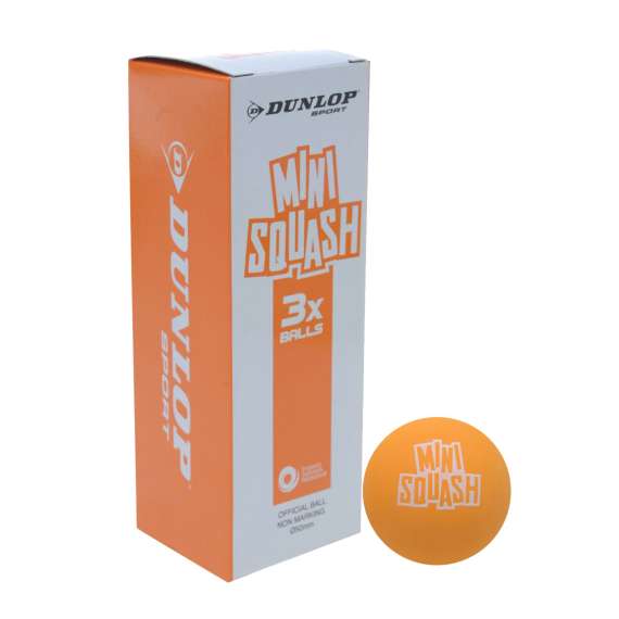 Dunlop Play Mini Orange Squash Ball
