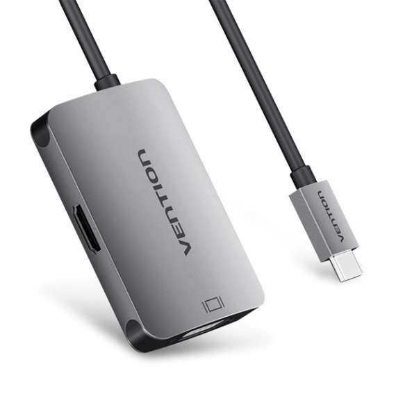 Vention USB Type C To HDMI 4K and VGA Converter, 3 image