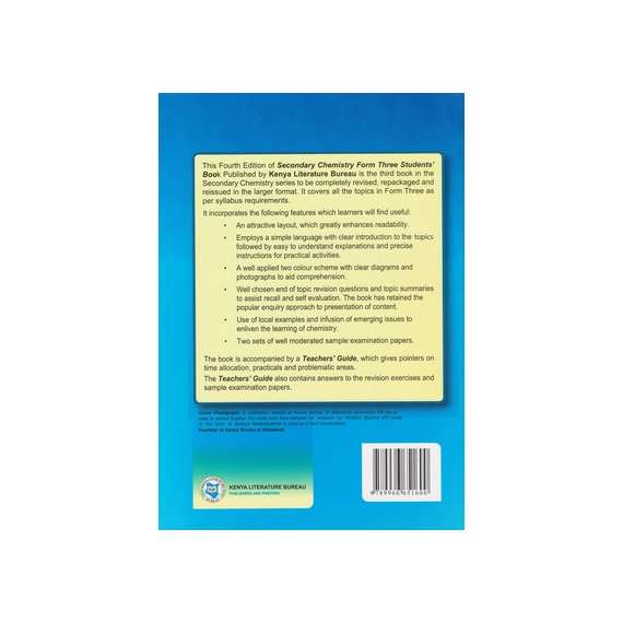 KLB Secondary Chemistry Form 3 Students' Book, 2 image