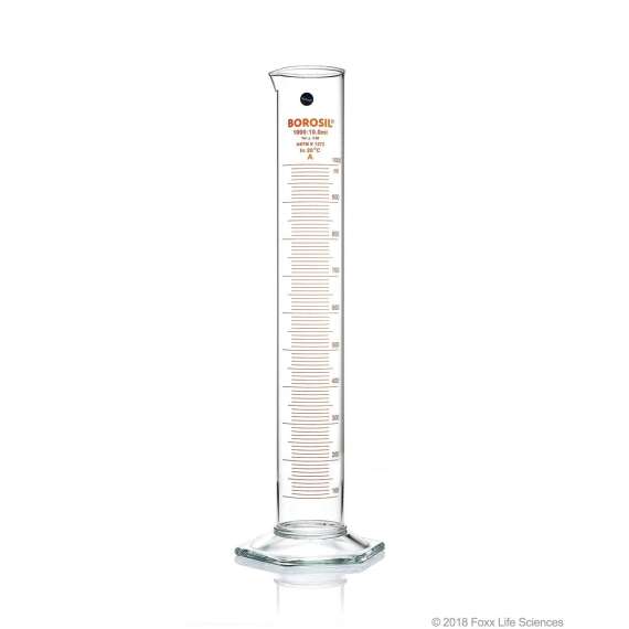 Borosil 1000ml Glass Measuring Cylinder