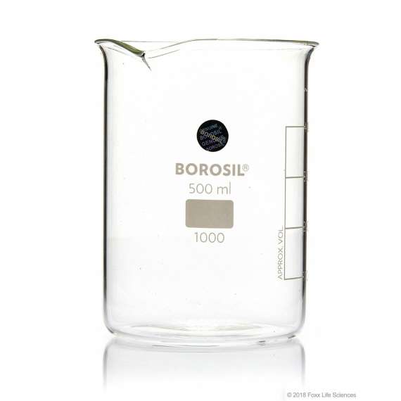 Borosil 500ml Glass Beaker
