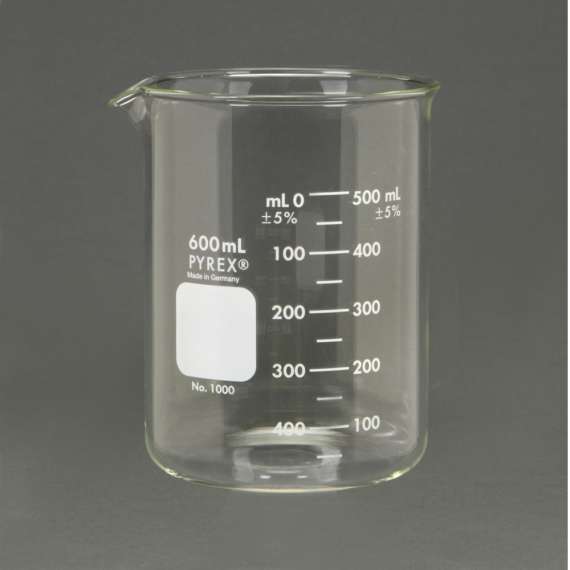 Pyrex 600ml Glass Beaker