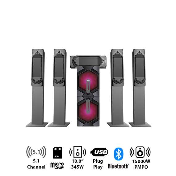 Armco AHT-10350TB  5.1 Channel Tall Boy Sub Woofer