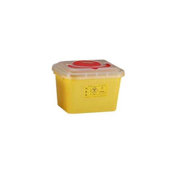 Plastic 5 Litre Safety Sharps Box
