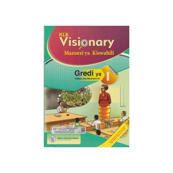 KLB Visionary Mazoezi ya Kiswahili Grade 1 Learner's Book