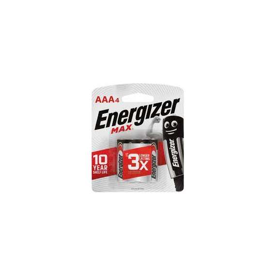 Energizer 12x4 AAA 3+1 Alkaline Battery
