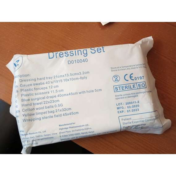 Disposable Dressing Set