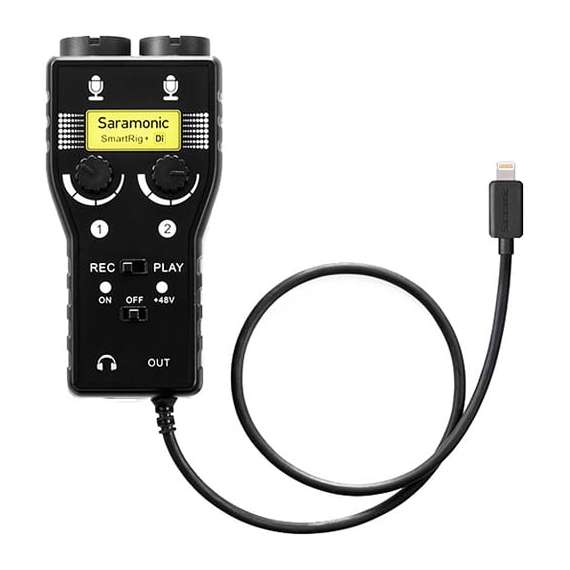 Saramonic SmartRig+ Di Two-Channel Mic and Guitar Interface