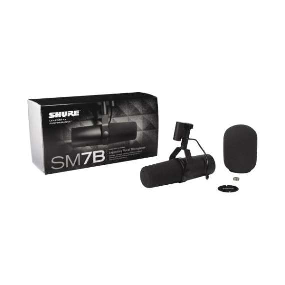 Shure SM7B Cardioid Dynamic Vocal Microphone, 3 image